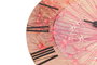 Wallity Reloj Decorativo de MDF Multicolor 3030MS-081